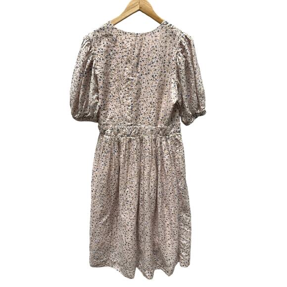 Mirth Krabi Crossover Dress in Champagne Size L - Picture 2 of 11